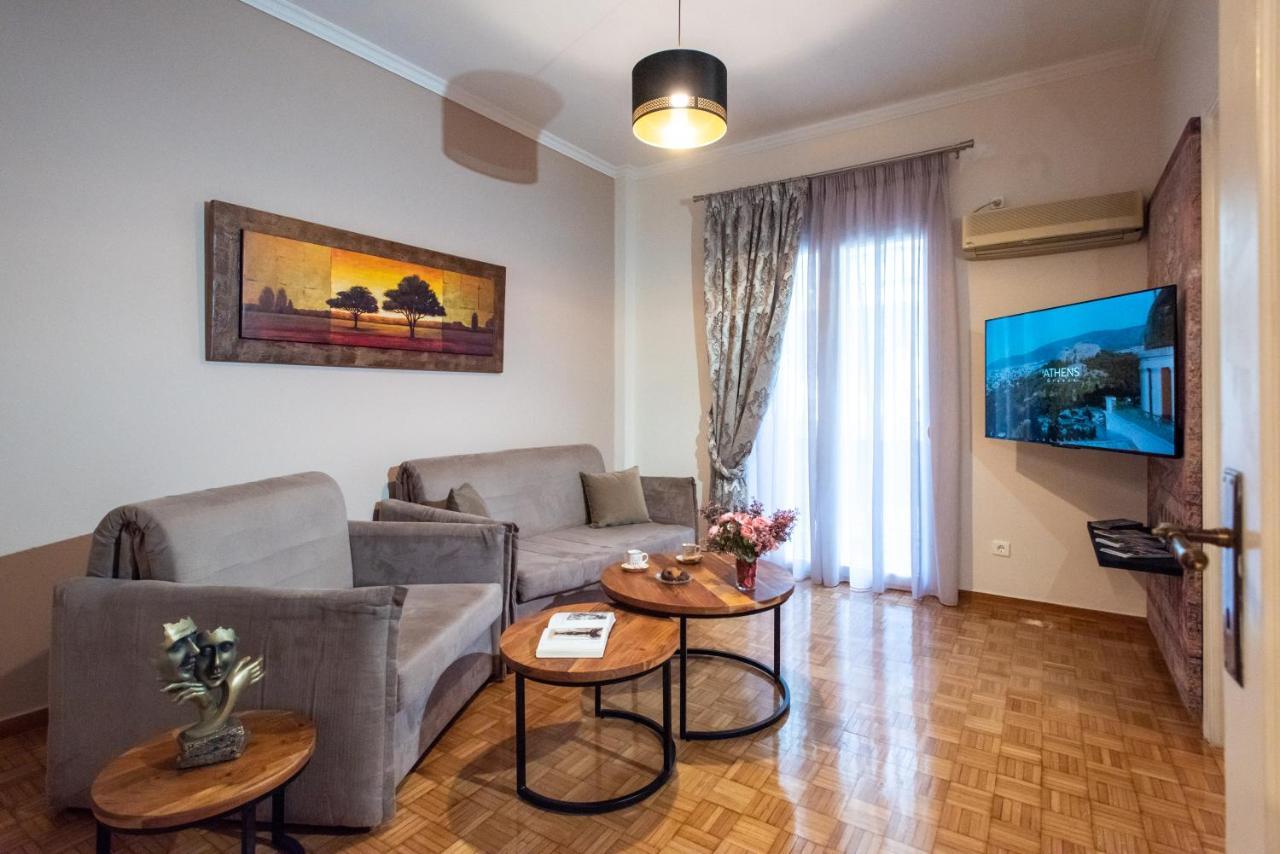 Blue Ark Gate To History Apartment เอเธนส์ ภายนอก รูปภาพ